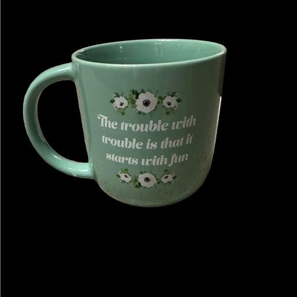 16 oz Green Coffee Mug - Picture 2 of 3